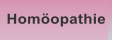 Homopathie